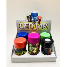 LED Jar with Magnifier GJ006 (6ct)