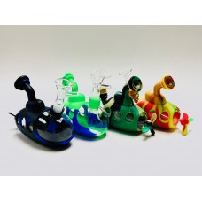 Silicone Water Pipe 4" Submarine