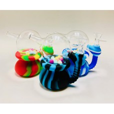 Silicone Water Pipe 5" Gumball Machine