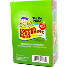 Turtle Nose Copper Scrubbing Pads (36ct)