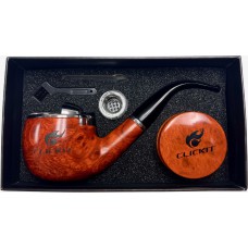 Clickit Tobacco Pipe with Lighter Set