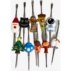 Metal Dabber with Silicone Characters