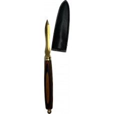 Metal Dabber With Leather Pouch 