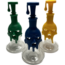 Silicone Water Pipe 8" Drip Face