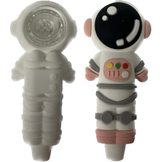 Silicone Hand Pipe Astronaut (F371)