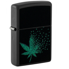 Zippo 48677 Pixel Cannabis Design 