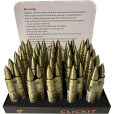 CLickit Doubel Bullet Dual Flame GH-10865(20ct)