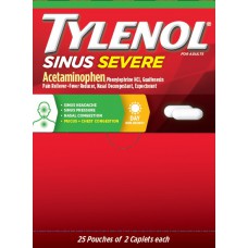Tylenol Sinus Severe 25pk