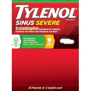 Tylenol Sinus Severe 25pk