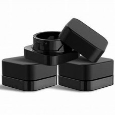 Black Glass Container 10PK