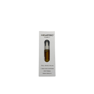 HEMPISO 1 Gram ZERO THC “Tru Spectrum” Vape Cartridge