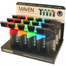 MAVEN Popper Torch Single Flame (15 Pack)