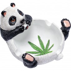 Fujima 5in Stoned Panda Polystone Ashtray