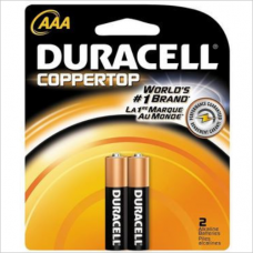 Battery, Duracell AAA 2pk (18 packs)