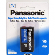 Panasonic 9V, 1 pk, 12/bx