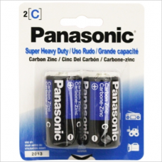 Battery, Panasonic, C (2pk)